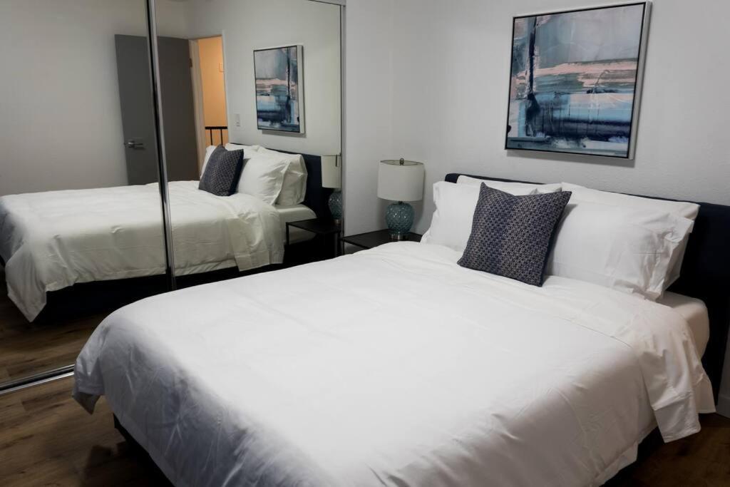 Stylish 2 Bed 1 And Half Bath Apartment Near Sofi Stadium, Lax, Forum Inglewood Kültér fotó